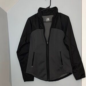The North Face Black‎ and Gray Sleek Women's Jacket Gorpcore Hiking Two Tone